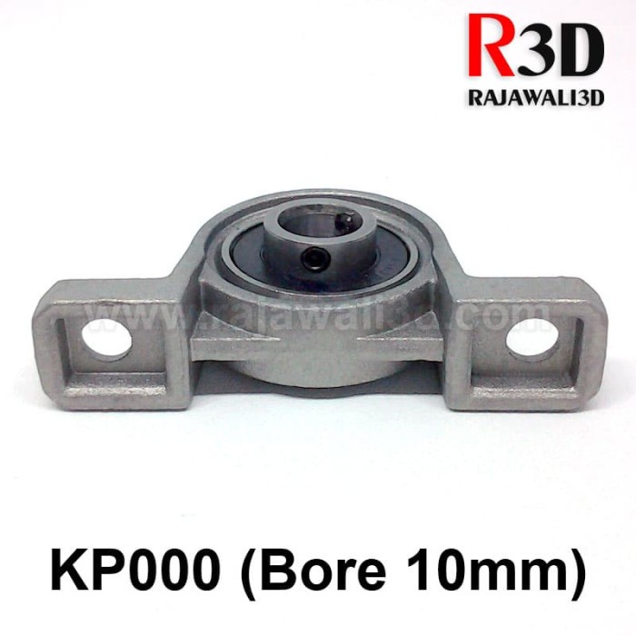 JTTOP BRACKET BEARING KP000 BORE 10MM PILLOW BLOCK BEARING 10MM SHAFT