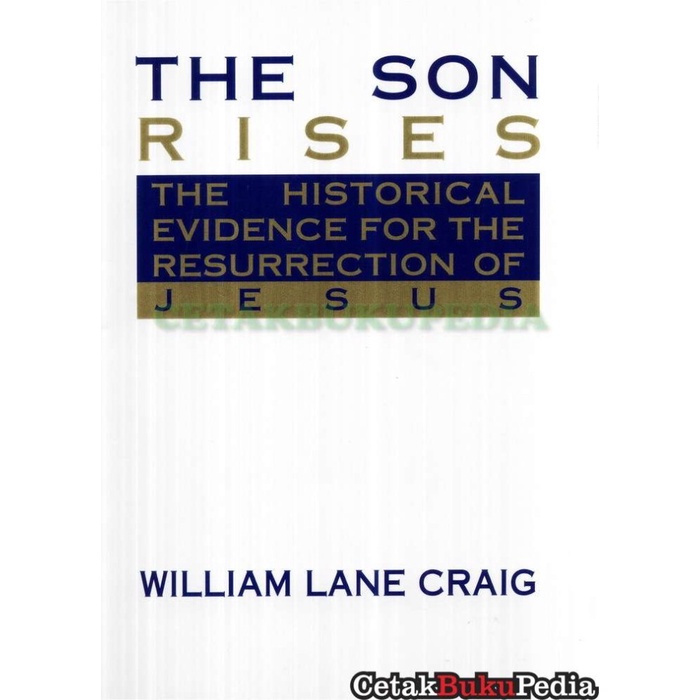 Engbook Son Rises Dr William Lane Craig Softcover