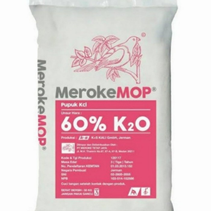Ready Pupuk Kcl 50 Kg Kemasan Original Pabrik Termurah