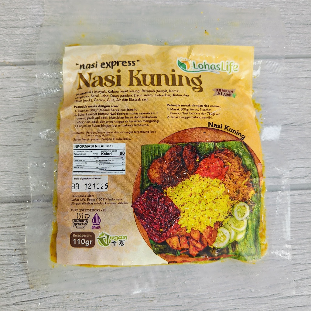 

Muleh/ Lohas Life Bumbu Instant Beku Vegetarian Tanpa Bawang