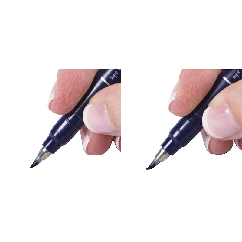 

TOMBOW Fudenosuke Brush Pen Hard Tip Spidol Kaligrafi