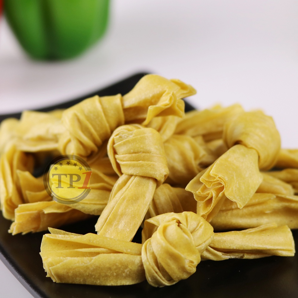 

Soybean Sheet Knot / Kembang Tahu Pita 300 gr / SU Brand
