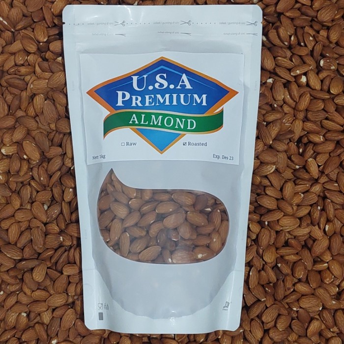 

roasted almond panggang 1kg