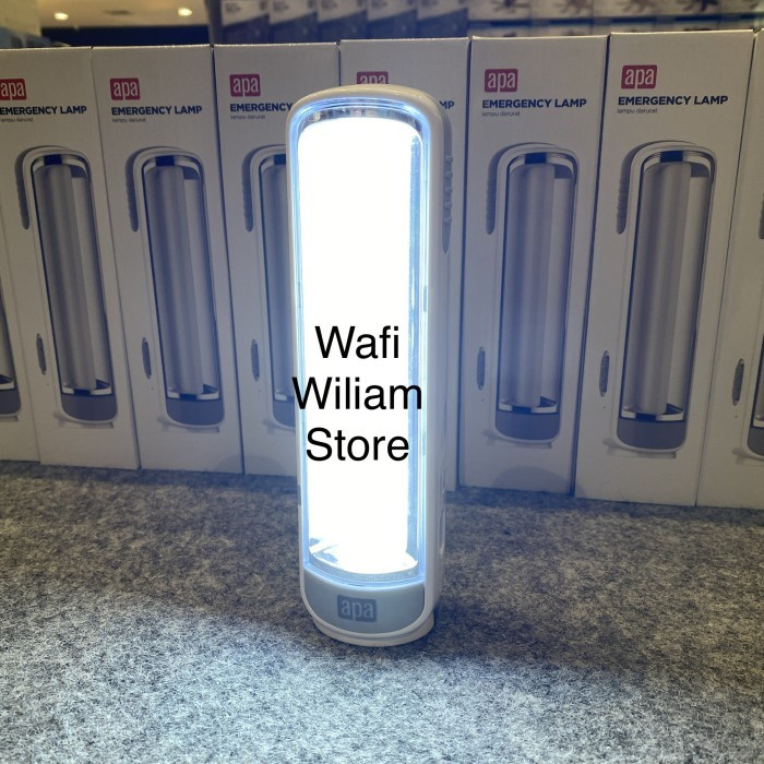 Krisbow APA Emergency Lamp LED 8 Watt 2in1 Lampu Darurat dan Senter