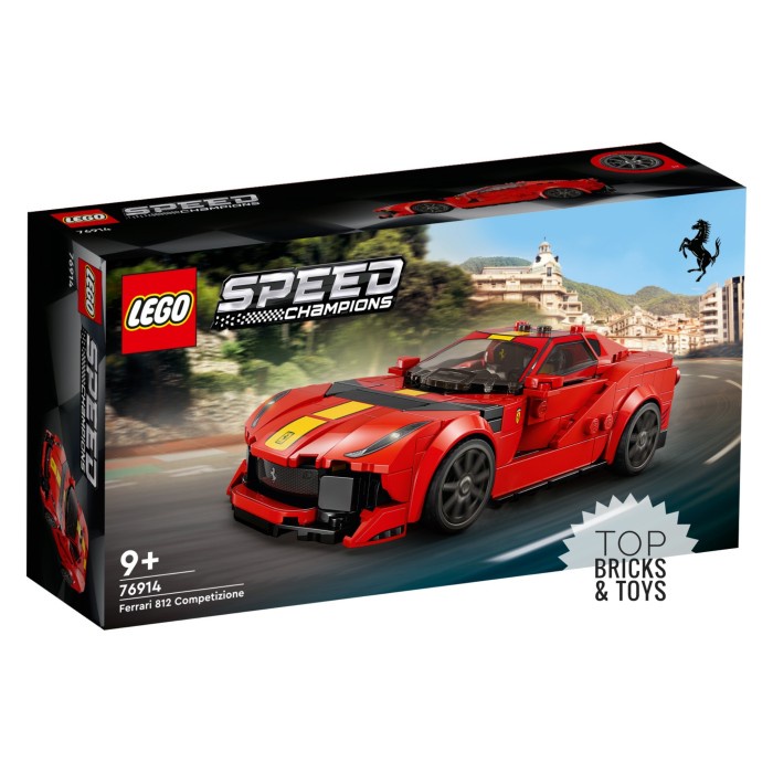 LEGOSpeedChampions,Ferrari 812 Competizione (76914)