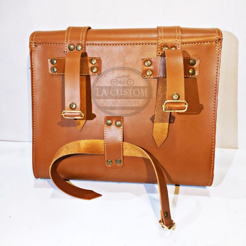 Gratong Tas Motor Re Royal Enfield Tas Motor W175 Sidebag Custom Tas Motor Classic Norton Bsa Bmw