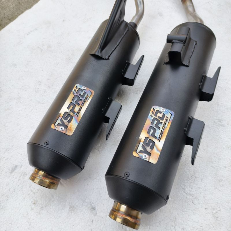 Murah  Knalpot Moncong Sijiro Shiroji Original Ys Pro Racing Exhaust Saringan Full Dan Sarteng