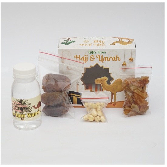 

HJ Paket 25Box HEMAT Oleh oleh Haji Umroh Murah dan Lengkap Air zamzam dan Botol 80ml