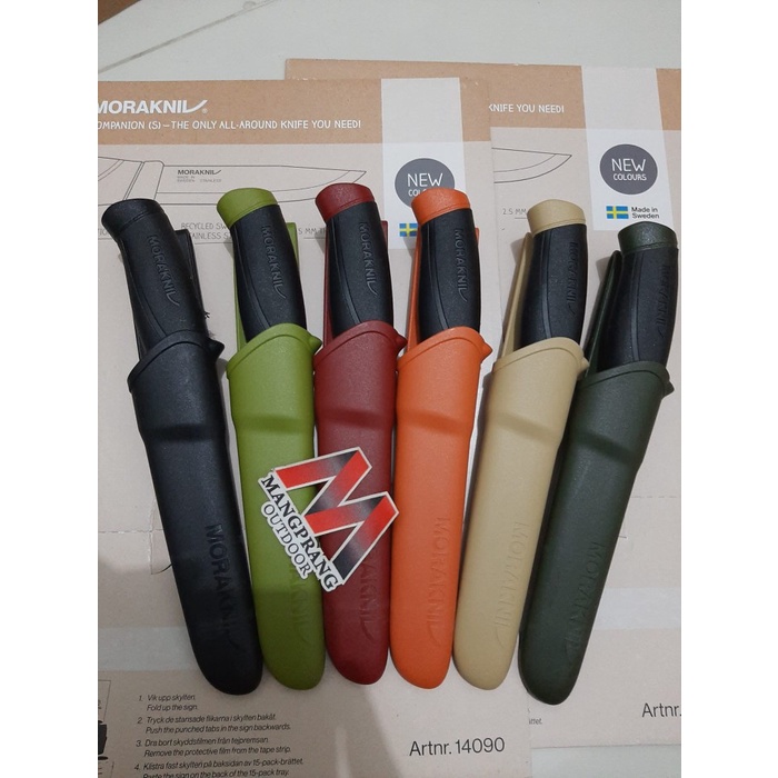 Pisau Bushcraft Outdoor Camping Morakniv Companion