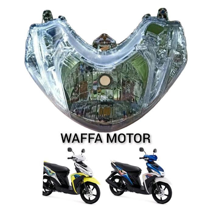 Promo Ori Reflektor + mika lampu depan mio m3 mio Z mio 125 Pnp Kaca Kendaraan terlaris
