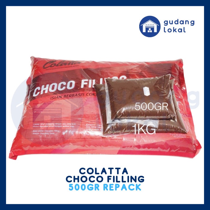 

HJ Colatta Choco Filling 500Gr - Filling Coklat Cokelat