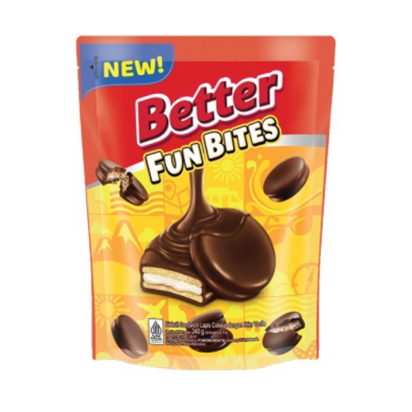 

BETTER FUN BITES 240 GR - SNACK BISKUIT WAFFER