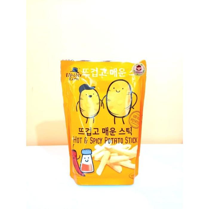 

.Snack import Master Kim Honey Butter salted hot spicy Potato Stick 70gr Halal BPOM ( ds bgr ) Food