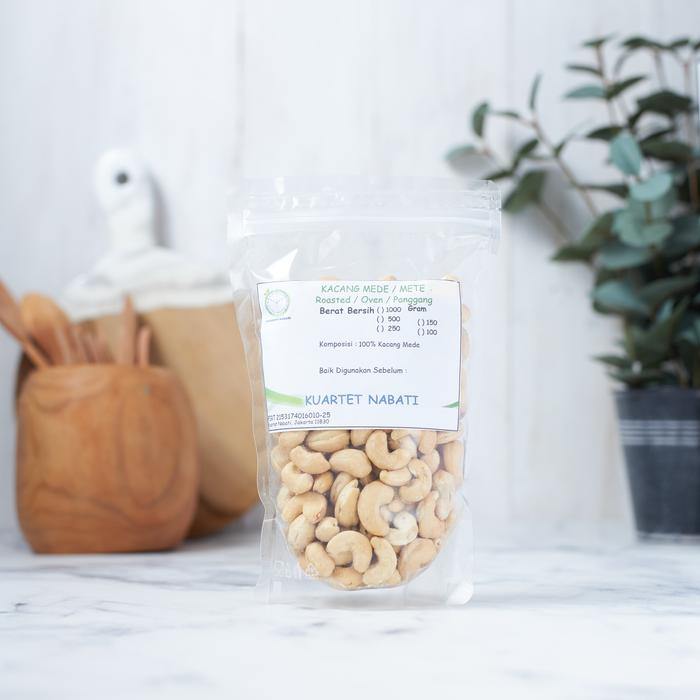 

250gr Buy 1 Get 1 Free - Roasted Kacang Mede Utuh Size Sedang - Besar Mete Sulawesi - Cashew Nut -