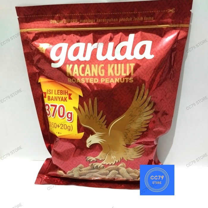 

Garuda Kacang Kulit Roasted Peanuts 375gr