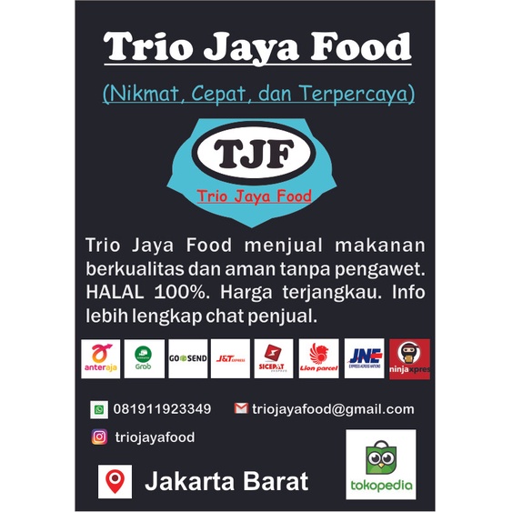 

Bubuk Ketan (Kedelai Bubuk) Homemade (1kg) - Trio Jaya Food