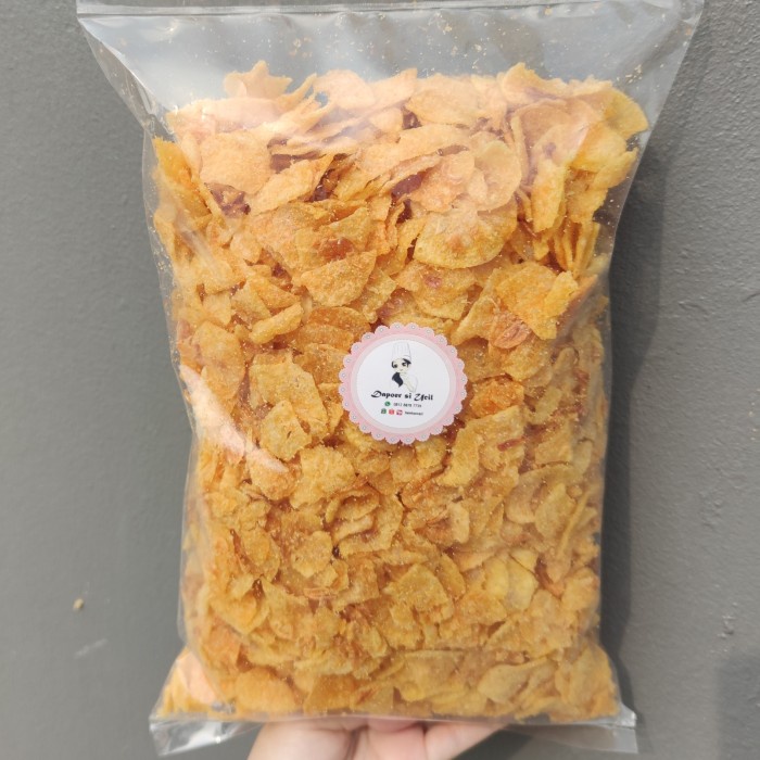 

Kripik Kentang Kering Ebi Homemade Dapoer si Ucil , Renyah & Gurih