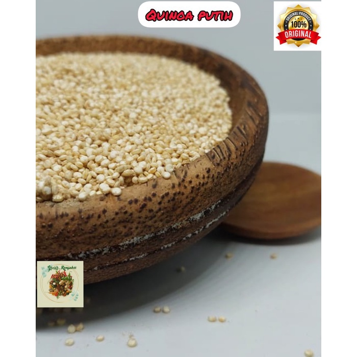 

White Quinoa / Biji Quinoa Putih 250gram