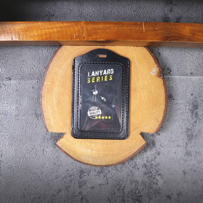 

HJK Lanyard Name Tag Id Card Tali Paracord Pengait Holder Kulit Gantungan Hp Gadget Besi Premium