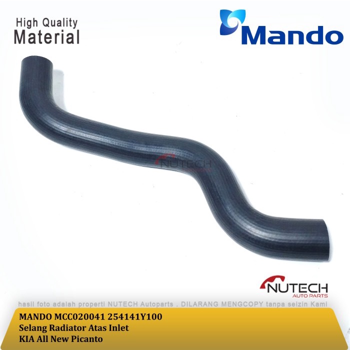 Selang Radiator Atas Inlet KIA All New Picanto Asli Ori Mando
