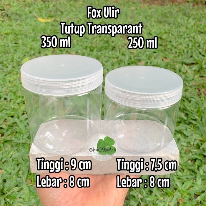 (Good) Toples JAR FOX ULIR 250-350 ml jar kue kering toples kue kering prom