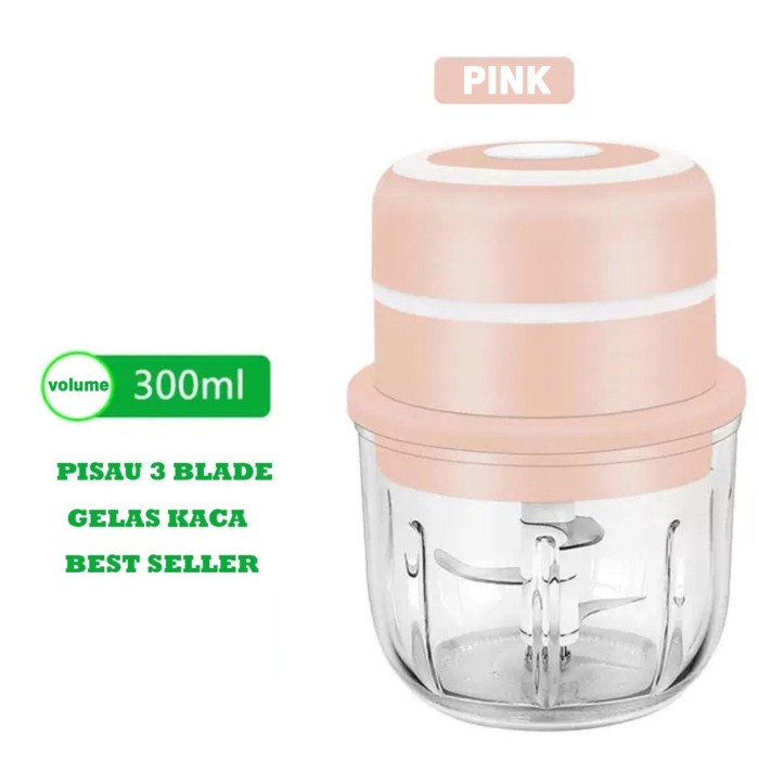 Mini Chopper Blender Usb / Blender Mini Bumbu.