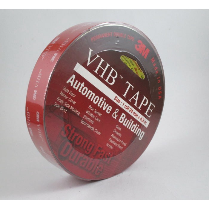 

3M VHB Double Tape Automotive 4900 size 12mm x 4.5m -Double Tape Mobil