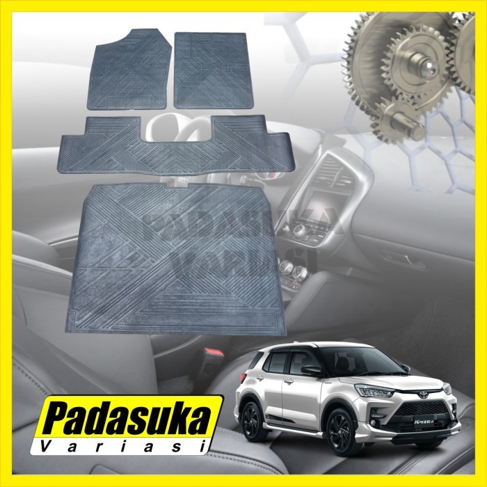 Karpet Karet Raize 2Baris Karpet Toyota Raize Karpet Mobil Raize Rocky