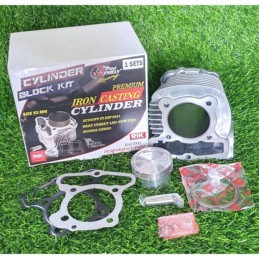BLOK BORE UP HONDA GENIO, BEAT DELUXE, SCOOPY STREET FI ESP