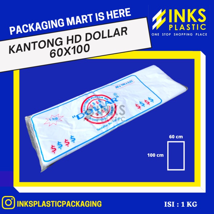pernakpernik- PLASTIK HD 60x100 ANTI PANAS/KANTONG HD TEBAL TAHAN PANAS