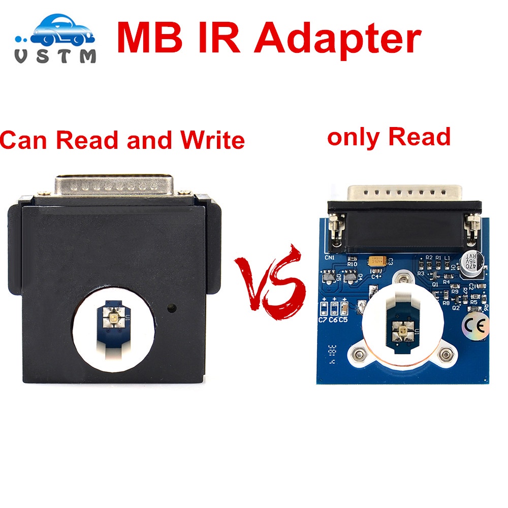 SALE Newest MB IR adapter IPROG Adapter Can read and Write For IPROG + IPROG PRO V85