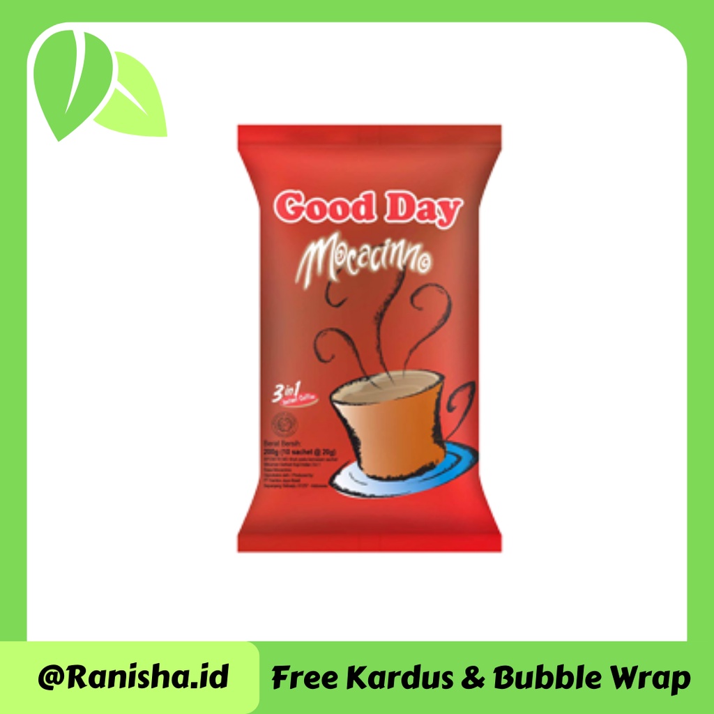 

Good Day Kopi Instant 3 In 1 Mocacinno Pack 10X20G