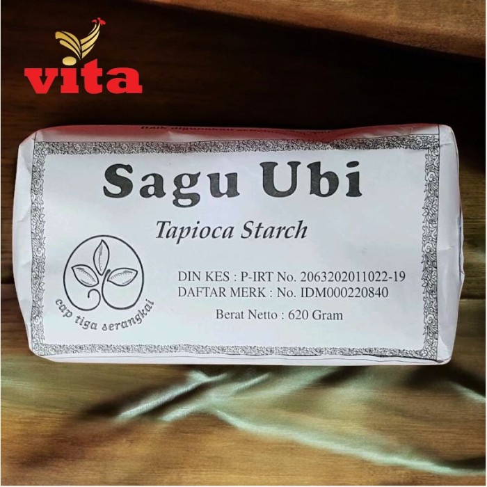 

Sagu Ubi Tepung Tapioka Tiga Serangkai