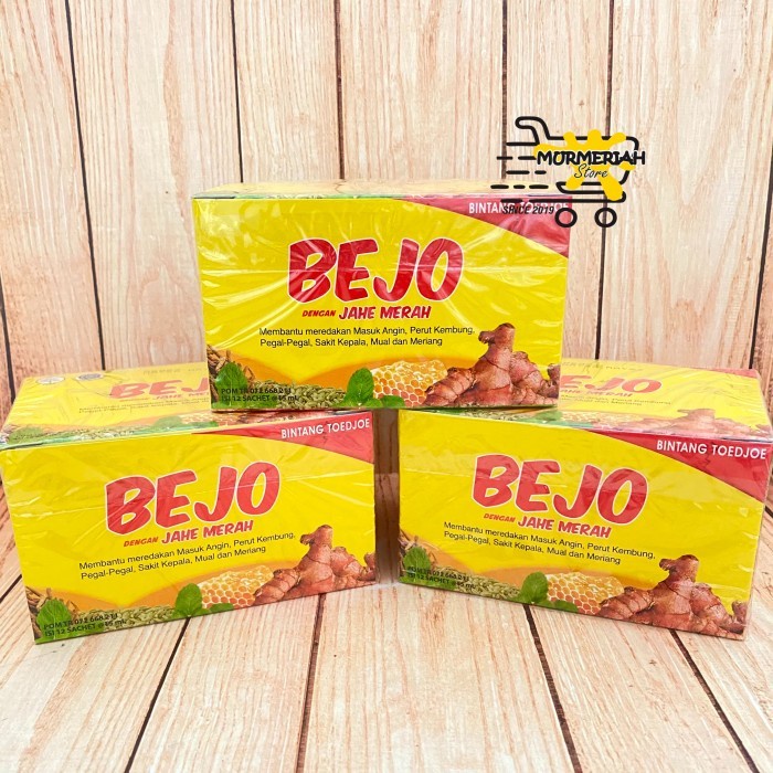 

(Good) BEJO Masuk Angin + Jahe Merah isi 12 sachet