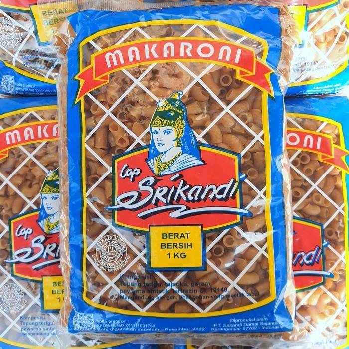 (Good) Makaroni Srikandi 1 Kg - Mentah untuk Goreng Mekar