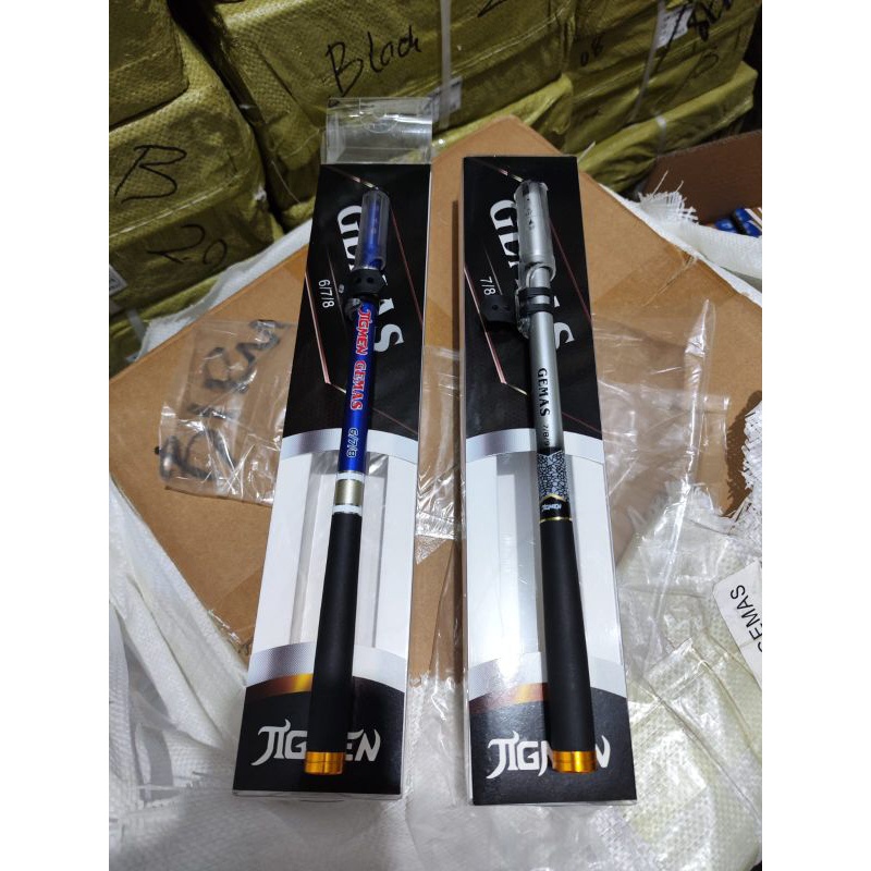 {{ Joran Tegek Carbon Ruas Pendek Zoom Jigmen Gemas 240 270 Tegek Zoom Murah Ready }}