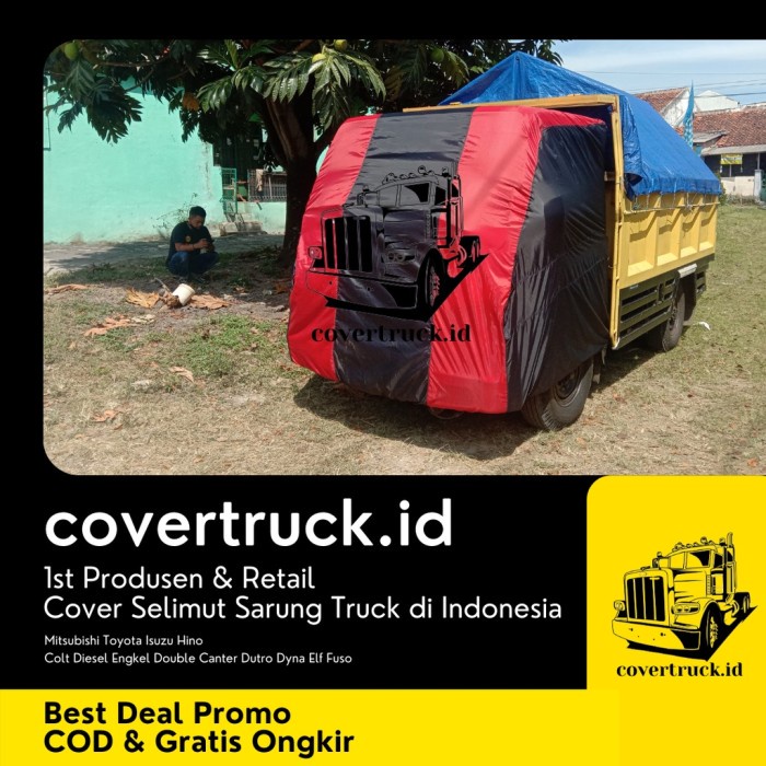 [Good] SARUNG TRUK CANTER MITSUBISHI FUSO COLT DIESEL DOUBLE ENGKEL RAGASA
