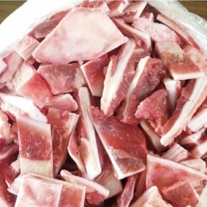 

Tulang Muda Sapi 1Kg Rawan Scalpur Campuran Bakso Rangu Aci Daging