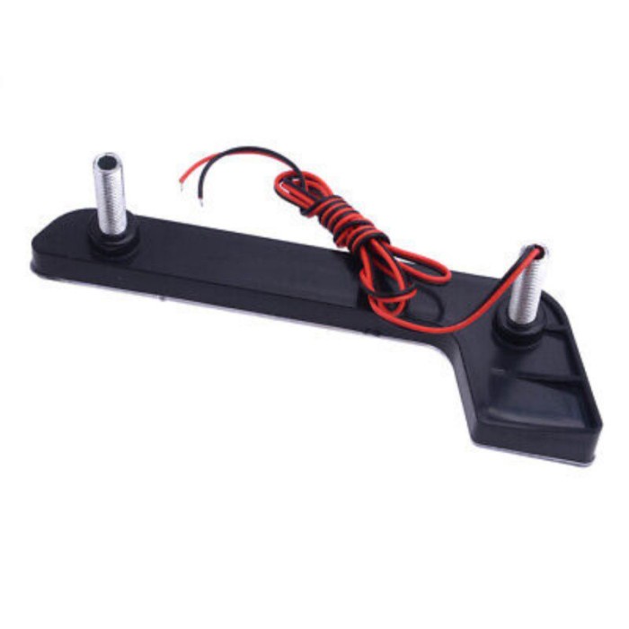 [Good] sepasang LED DRL kristal foglamp mobil daytime running light drl