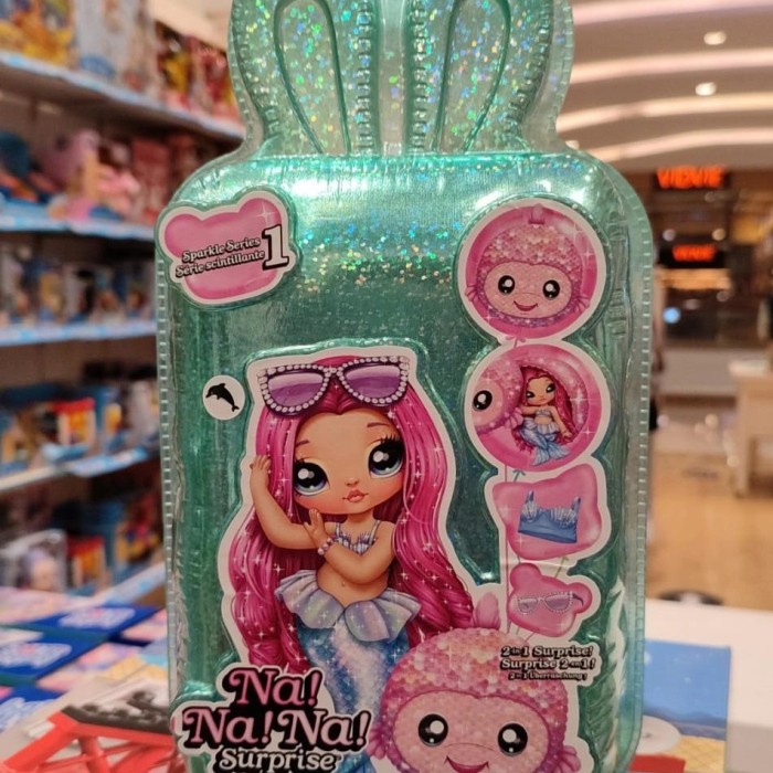 Terbaru Nanana Surprise Doll Sparkle Series Mainan Na Na Na Bukan Lol Mermaid