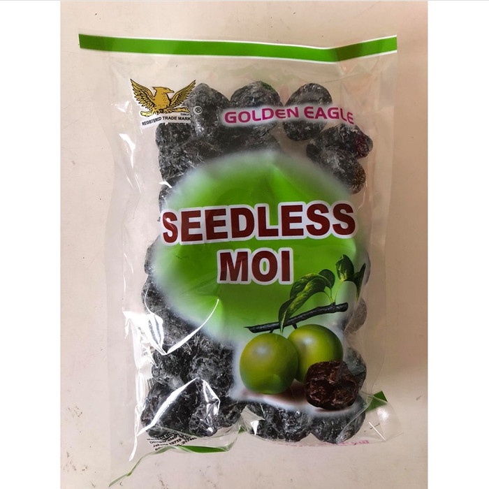 

Golden Eagle Seedless Moi/ Manisan Buah Plum/ Manisan Plum Kering 500G