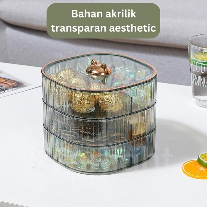

Starlight Kotak Kontainer Makanan Tempat Penyimpanan Makanan Ringan Biskuit Permen Coklat Buah