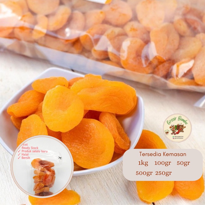 

Ready Apricot Dried 500Gram / Buah Apricot Kering