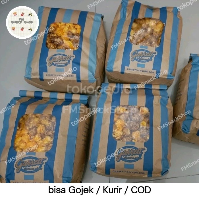 

..... Khusus Ready Stock Popcorn Garrett Chicago Mix/Popcorn Garret Caramel