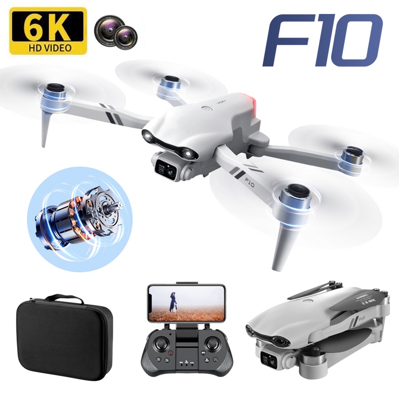 4Drc F10 Drone 6K Hd Camera Gps 5G Wifi Brushless Motor Rc Quadcopter Aerial Photography Optical