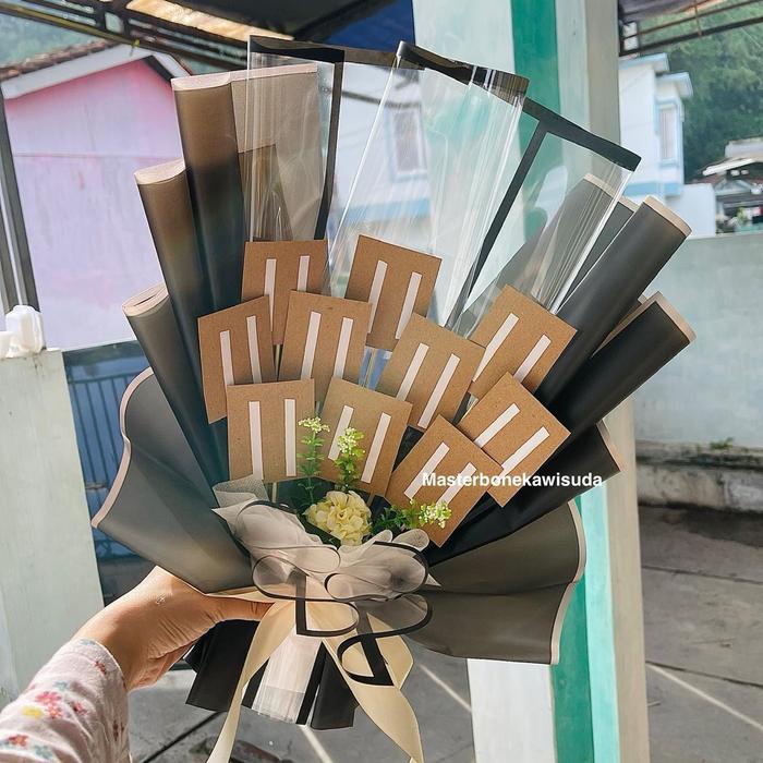 ( ISI 5) KERANGKA BUKET KOSONG / KERANGKA BUKET BARANG / SNACK / TANPA BONEKA / FREE BUNGA