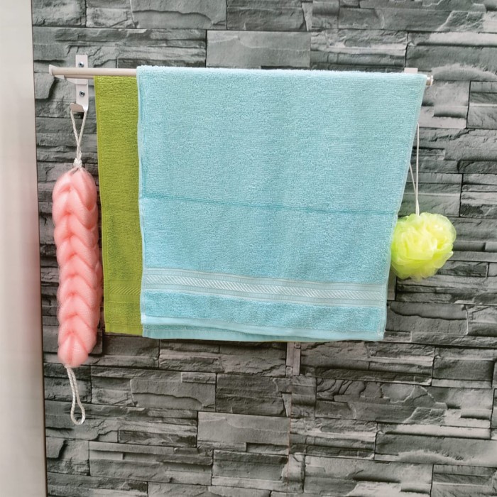 Jemuran Handuk Gantung, Rak Dinding Alumunium