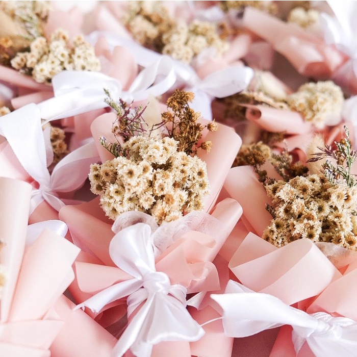 DRIED EDELWEISS BOUQUET (BUKET BUNGA KERING EDELWEISS MINI)