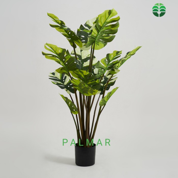 *TOP* TANAMAN MONSTERA VARIGATA ARTIFICIAL POHON PLASTIK PALMAR