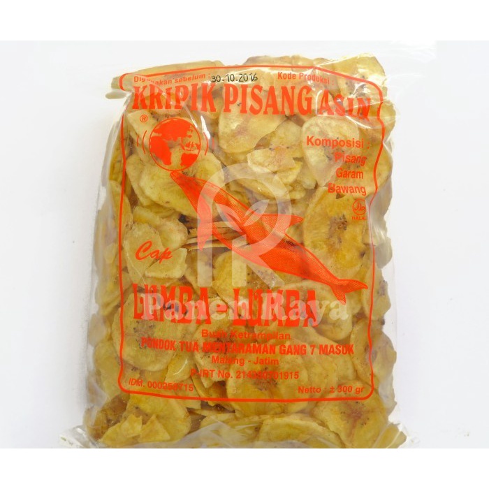 (Good) Keripik Pisang Kepok Malang Cap Lumba Lumba Kripik Manis / Asin